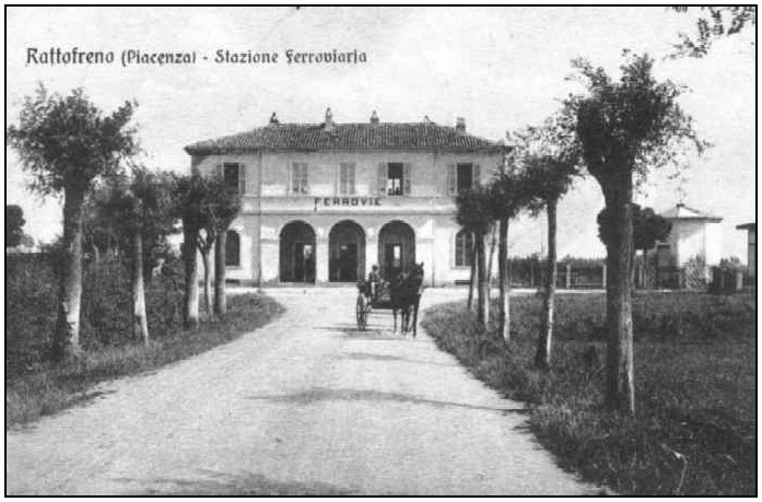 La stazione di Rottofreno